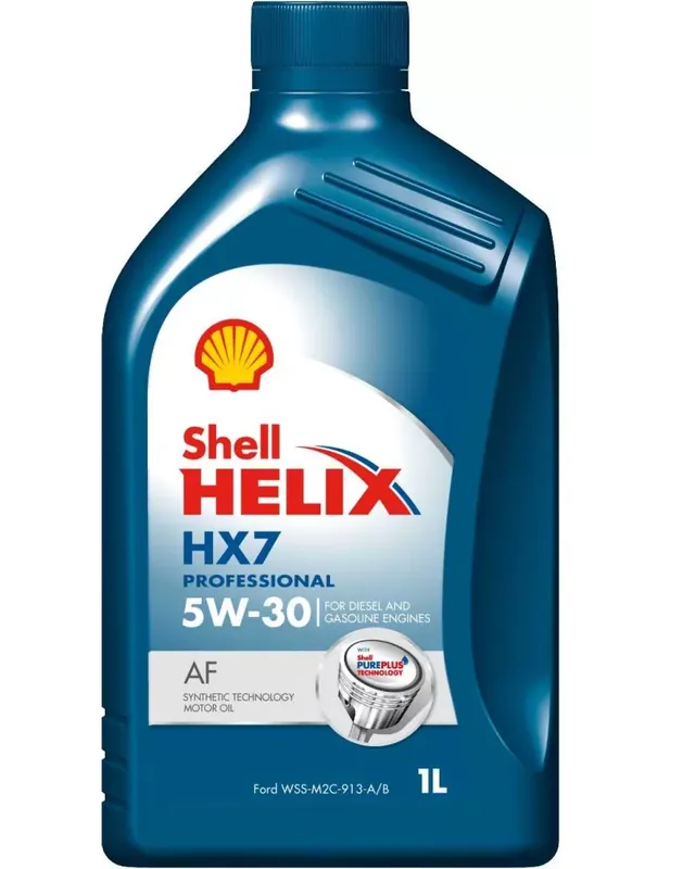 Olej 5W30 SHELL HELIX HX7 PROFESSIONAL AF 1L - Cena obniżona