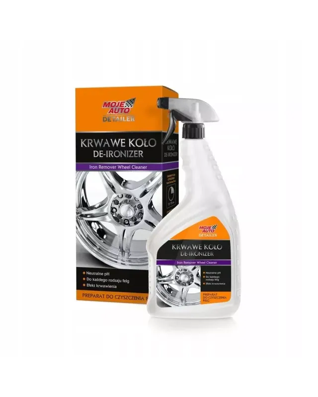 Końcówka zapasów | MOJE AUTO - DETAILER Krwawe koło Deironizer 750ml