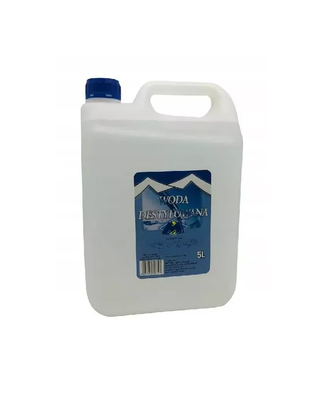 WODA DESTYLOWANA 5L | Prosto od producenta