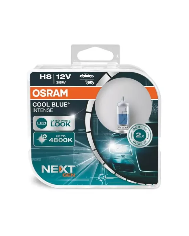 Top oferta | ŻARÓWKA OSRAM COOL BLUE INTENSE H8 12V 5000K 2 SZT