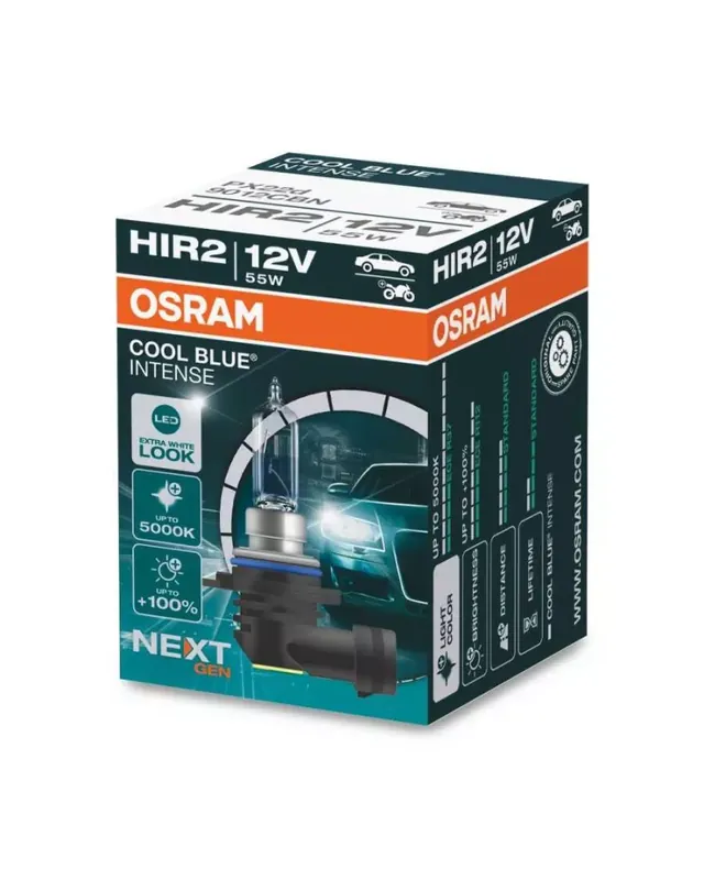 ŻARÓWKA OSRAM COOL BLUE INTENSE HIR2 12V 5000K | Okazja