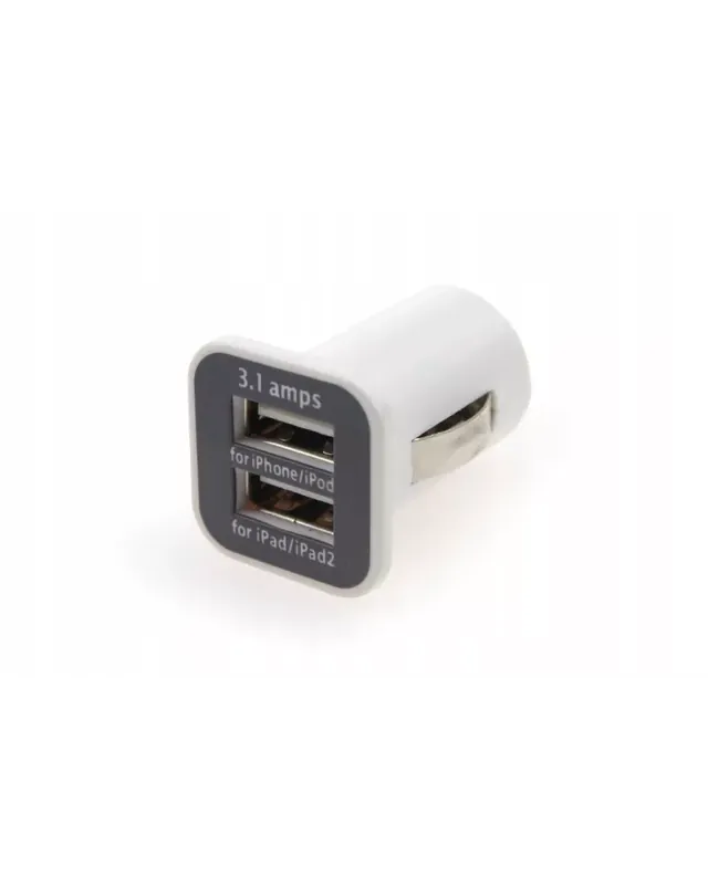 Cena specjalna - ŁADOWARKA SAMOCHODOWA 3.1A 2x USB 12V 24V