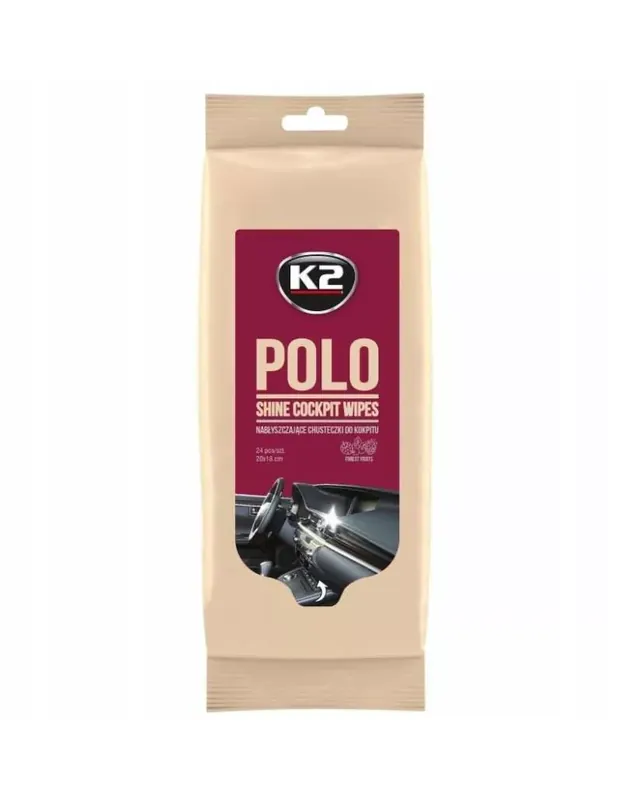 Duży rabat - K2 POLO SHINE ŚCIERECZKI DO KOKPITU POŁYSK