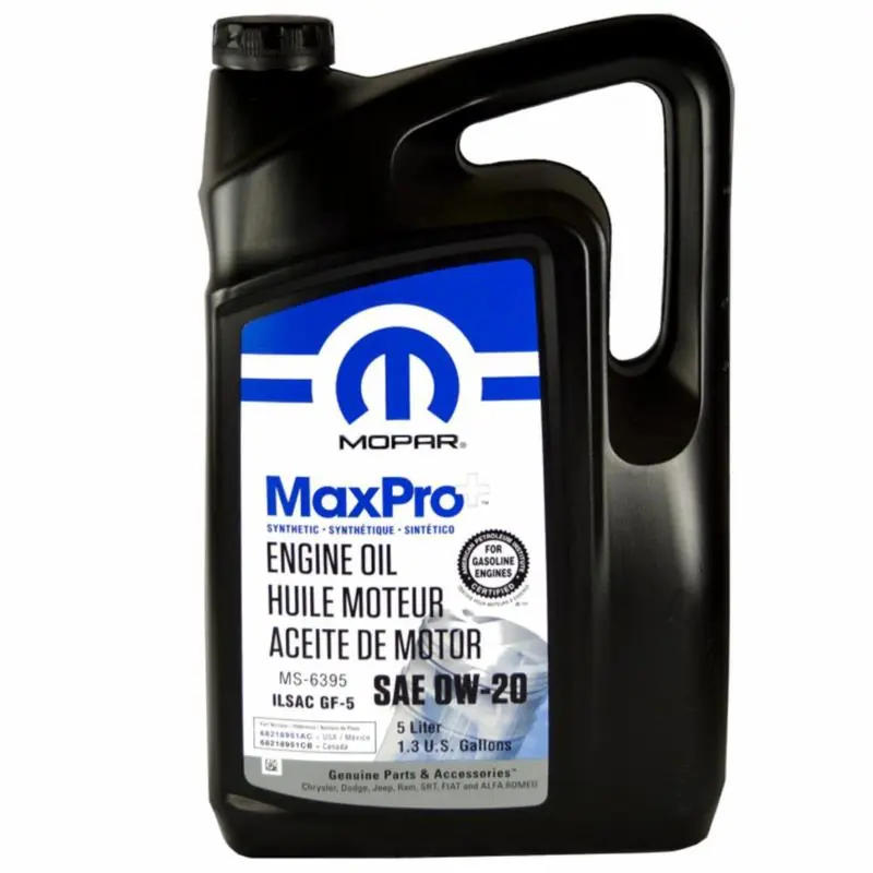 MOPAR MaxPro 0W20 5L - olej silnikowy - Oferta limitowana
