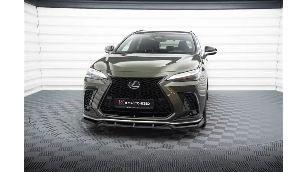Bardzo popularny produkt | Zestaw Splitterów Lexus NX F-Sport Mk2