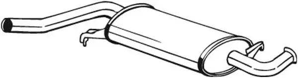 TŁUMIK ŚRODKOWY WYDEC105-971 2.0 16V 93-94 Z KATAL., 2.2 85-91, 2.3 86-94 Z KATAL. - Świetna cena