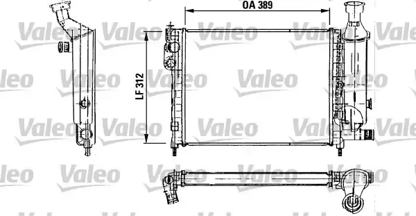 CHŁODNICA WODY 1.4 /PRZECENA!/ 389 * 312 1.4 1.4 GTI MANUAL | Oferta limitowana