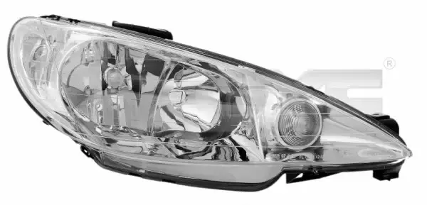 Cena po obniżce - REFLEKTOR PRAWY H7+H7 SZARA RAMKA