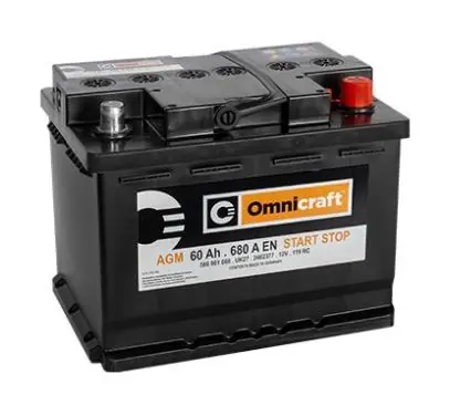 W sprzedaży - Akumulator 60AH 680A Omnicraft 2402377